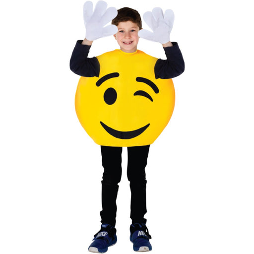 Emoji Wink Smiley – Kids One Size - image 1
