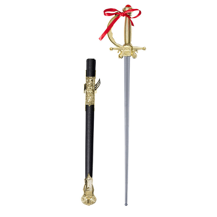 Ornate Toy Sword and Sheath | Costume-Shop.com