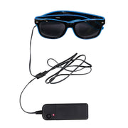 Light Up LED Party Glasses - Blue - image 1