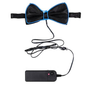 Light up LED Party Bowtie - Blue - image 1