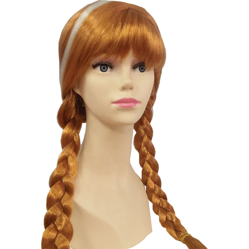 Kids Auburn Braided Wig - image 1