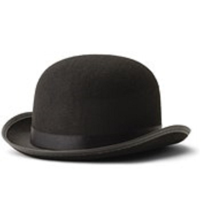 Classic Adult Derby Hat - Black Bowler Hat | Costume-Shop.com
