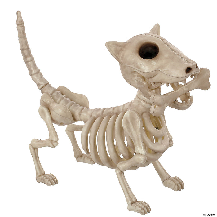 11" Digger The Skeleton Dog Decoration