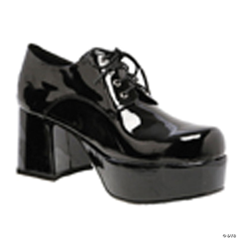 Black Patent Platform Shoes - Size 12/13 - image 1