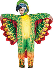 Toddler Green Parrot Costume - TODDLER 4T - image 1