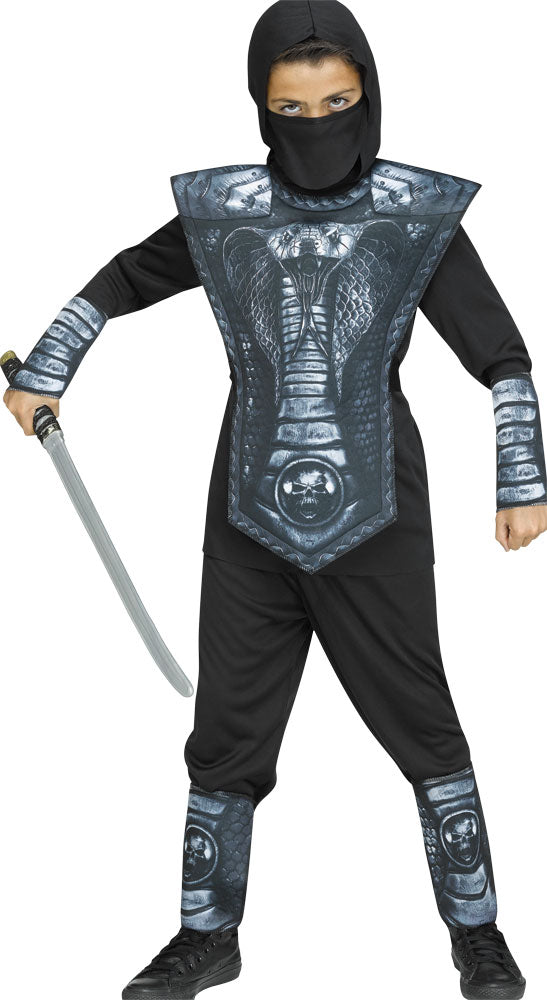 Silver Cobra Ninja Child Costume | Costume-Shop.com