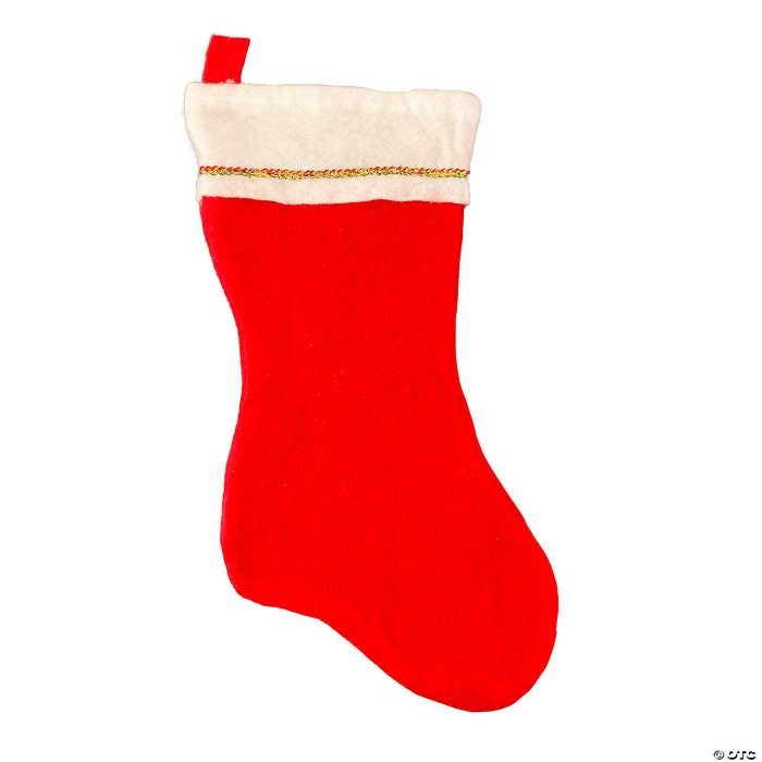 16" Red Snowtex Santa Stocking