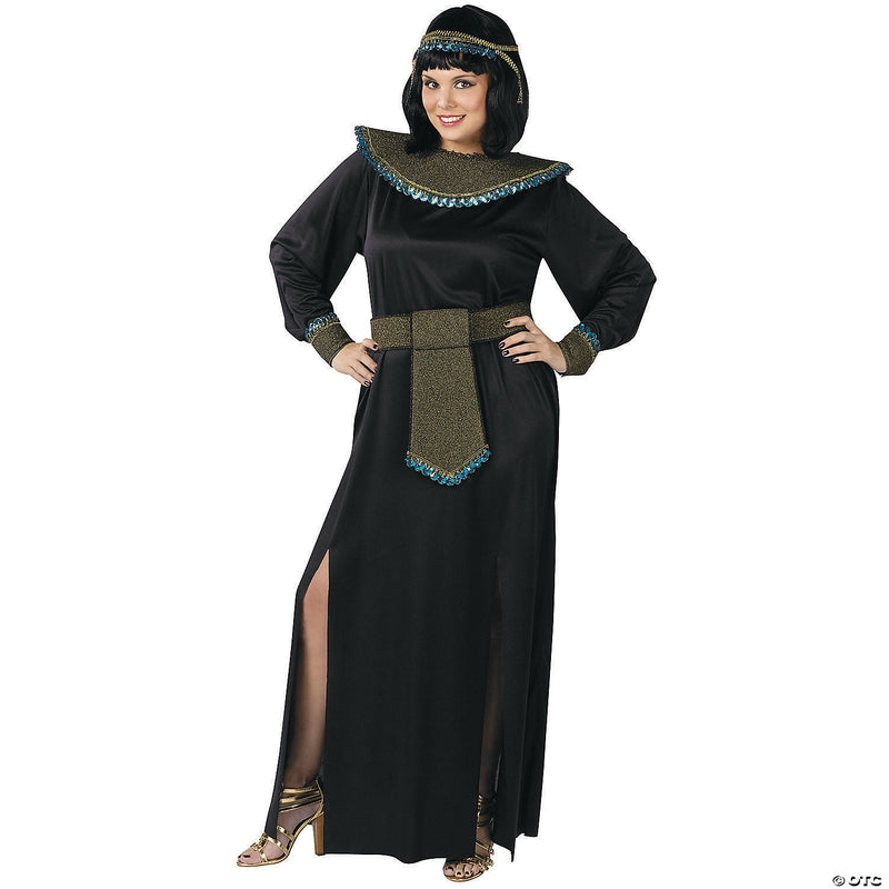 Women's Midnight Cleopatra Plus Size Costume - 16/18W - SM/MED - image 1