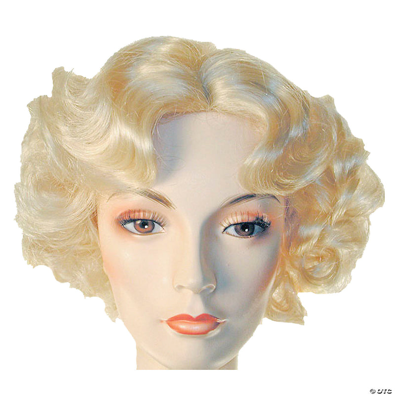 Classic Platinum Finger Wave Wig - image 1