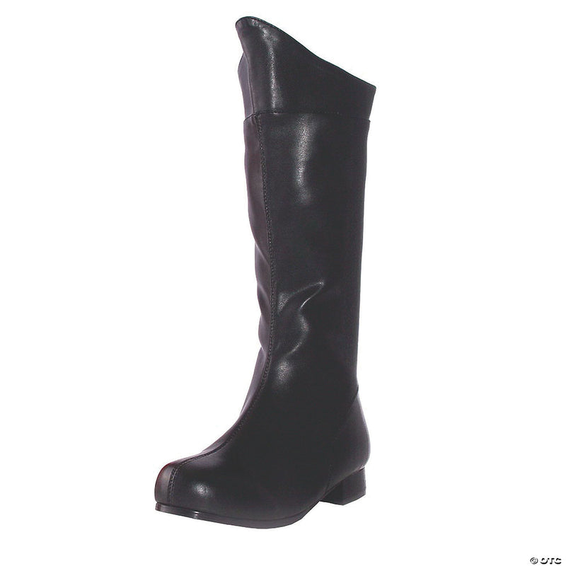 Kid’s Black Superhero Boots - Size 11/12 - 11-12 - image 2