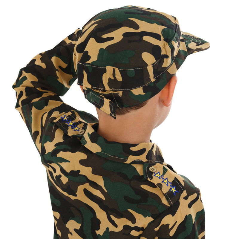 Deluxe Army Dress Up Costume Set - T4 (Toddler 2-3) - image 3