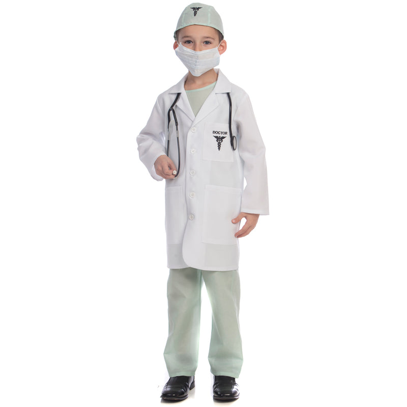 Boys Deluxe Doctor Halloween Costume - T4 (Toddler 2-3) - image 2