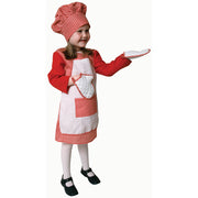 Chef/Baker Costume for Girls | Costume-Shop.com - T2 (Toddler 1-2) - image 1