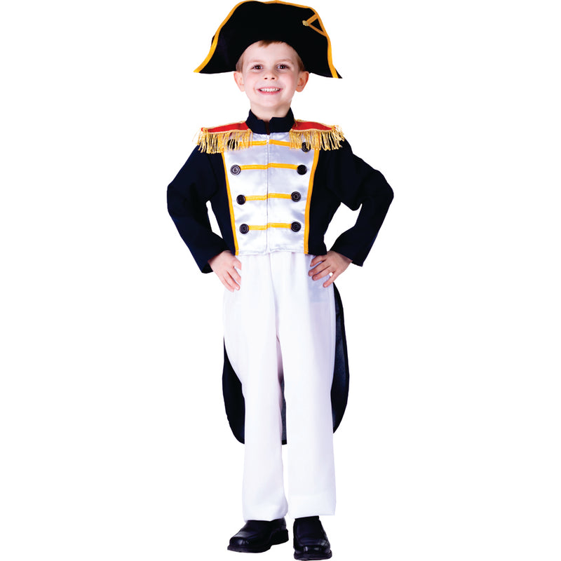 Historical Colonial General Costume Set For Kids - T4 (Toddler 2-3) - image 1