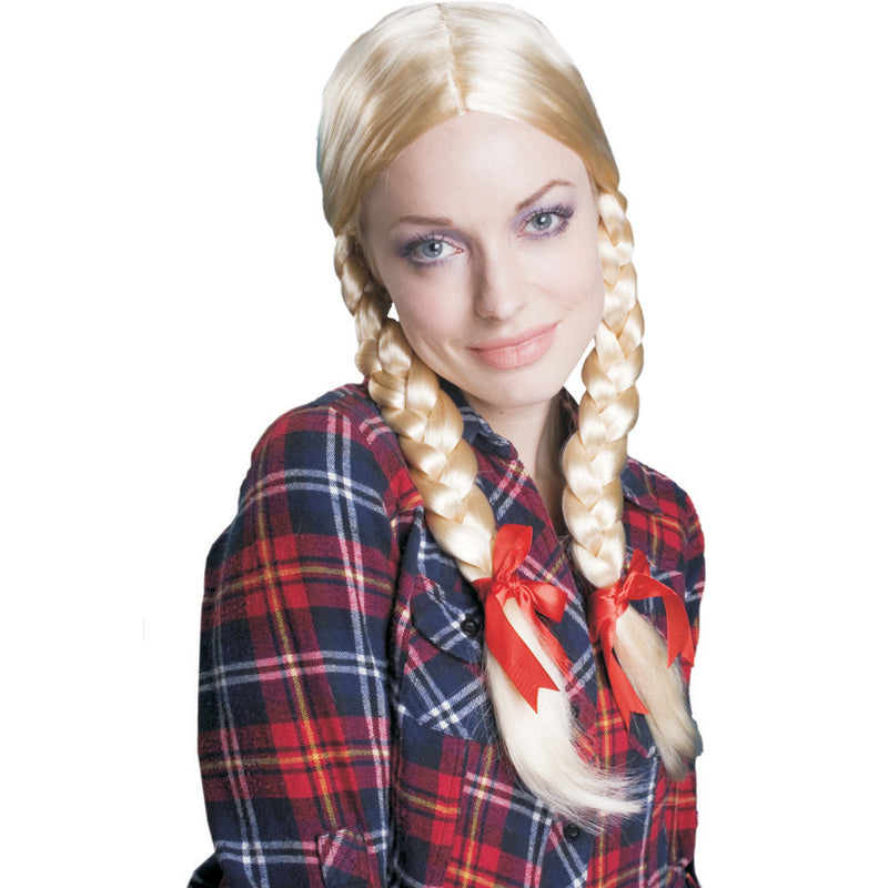 Blond Pigtails Wig | Costume-Shop.com