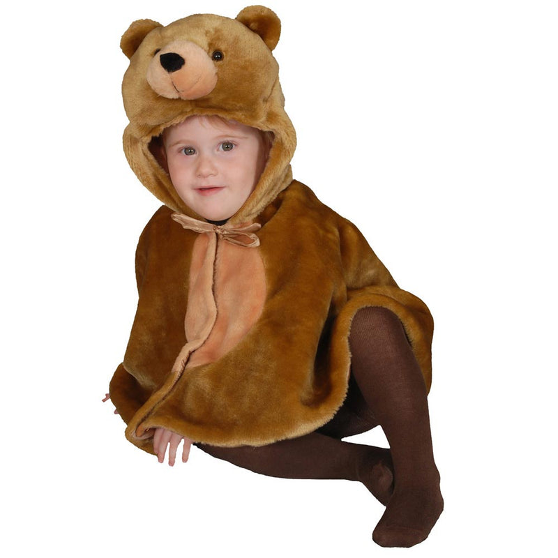 Sweet Cuddly Little Brown Bear Costume For Children - image 1