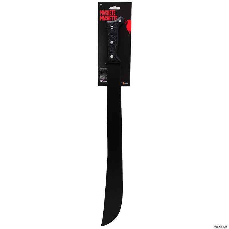27" Machete with Black Blade | Costume-Shop.com - image 1