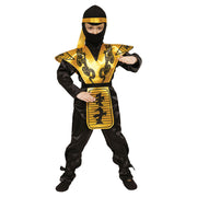 Gold Ninja Costume For Kids - T4 (Toddler 2-3) - image 1