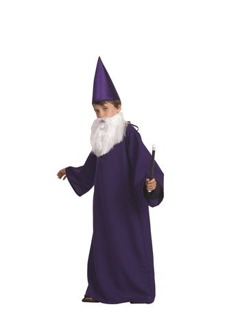 Wizard Kid Outfit - Purple, Large | Costume-Shop.com