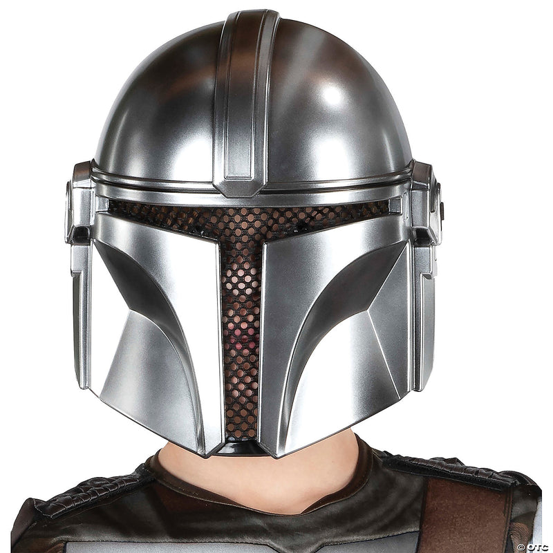 Silver Mandalorian Mask | Costume-shop.com - image 1