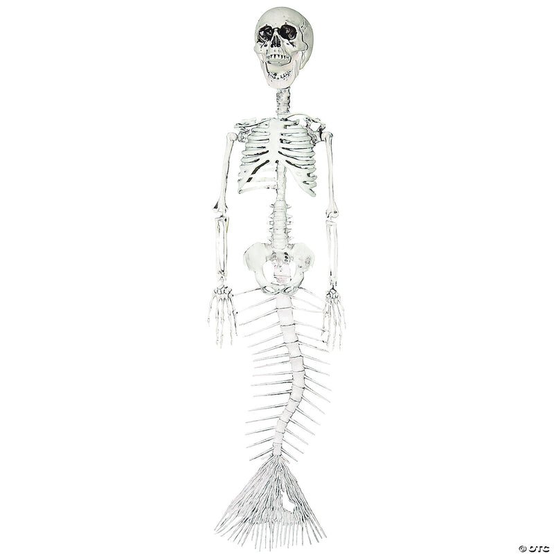 30" Mermaid Skeleton Decoration - image 1