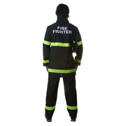 Ultimate Realism Adult Black Firefighter | Costume-shop.com - Small - image 2