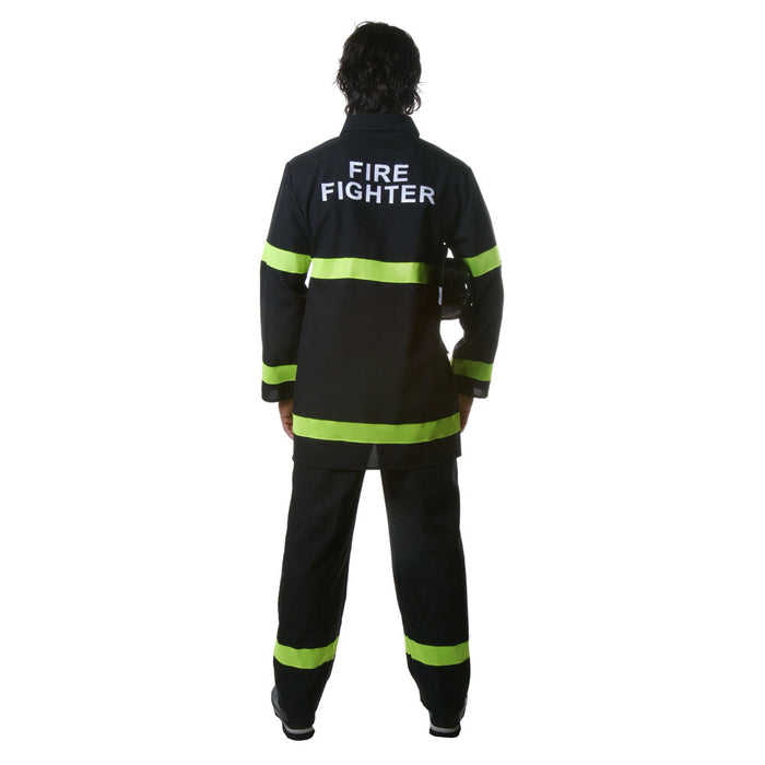 Ultimate Realism Adult Black Firefighter  | Costume-shop.com