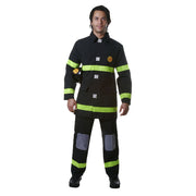 Ultimate Realism Adult Black Firefighter | Costume-shop.com - Small - image 1
