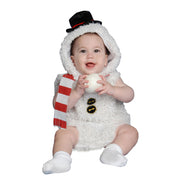 Snowman Costume for Babies - 0-6 Months - image 1