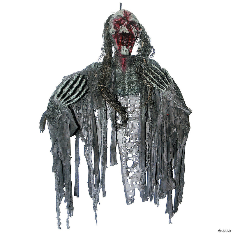 36" Hanging Creepy Zombie Decoration - image 1