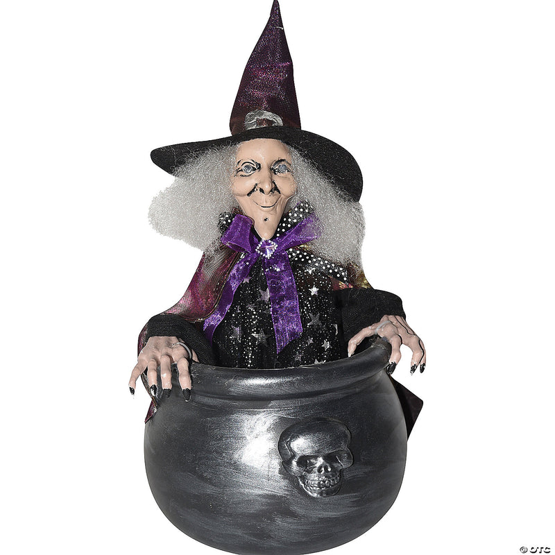 38" Bouncing Witch in Cauldron - image 1