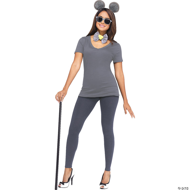 3 Blind Mice Costume Kit - Perfect for Trio Fun! 🐭🎩 - BLACK - image 2