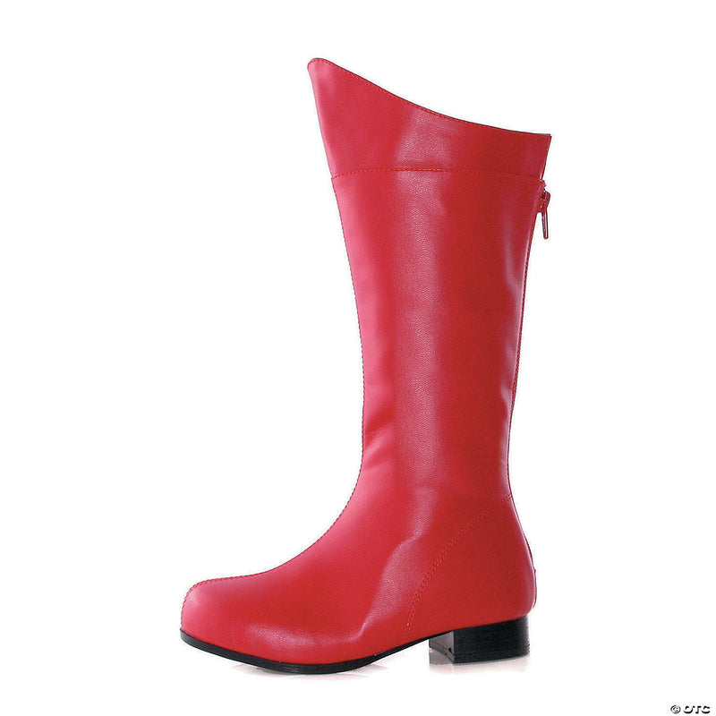 Kid’s Red Superhero Boots - Size 2/3 - 2-3 - image 1