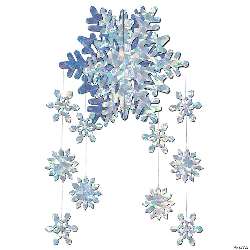 3D Snowflake Mobile - image 1