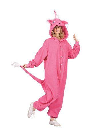 Adult Diva Unicorn Union Suit - Pink | Costume-Shop.com