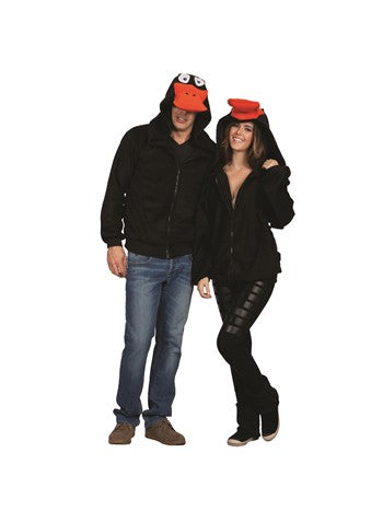 Duck Laffy Adult Hoodie - Black | Costume-Shop.com