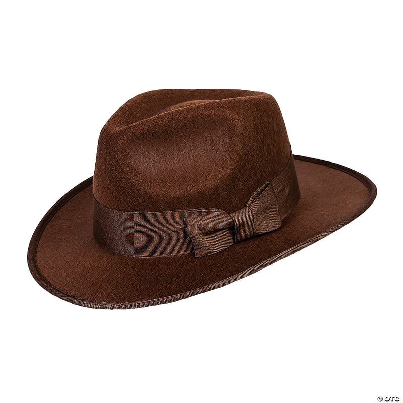 40's Brown Fedora Hat - image 1