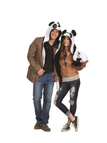 Parker the Panda Scatz - Black, One Size | Costume-Shop.com