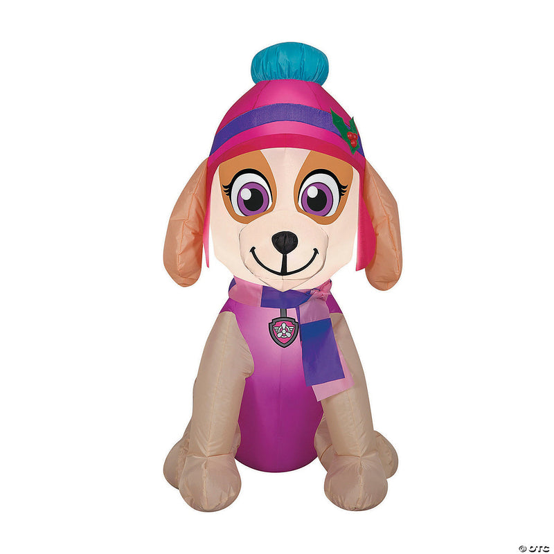 42" Blow Up Inflatable PAW Patrol Skye in Winter Outfit Outdoor Yard Decoration - image 1