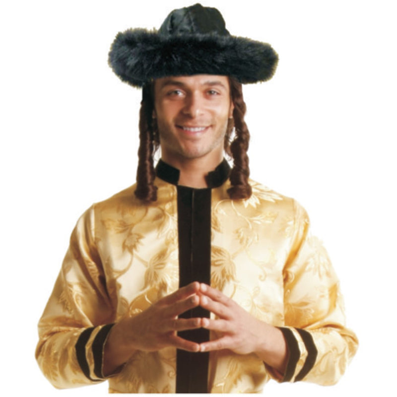 Big Boys’ Brown Matzah Shtreimel | Costume-Shop.com - image 1