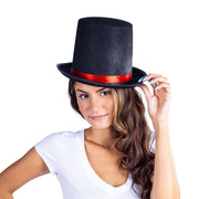 Elegant Tuxedo Top-Hat with Red Trim | Costume-Shop.com - image 3