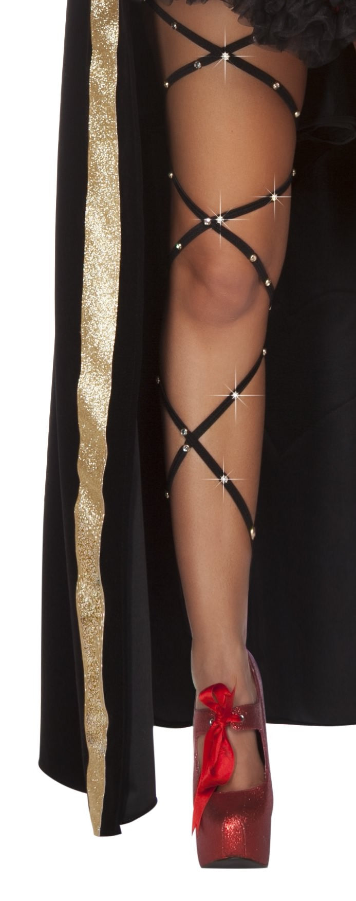 Rhinestone Thigh Wraps | Costume-Shop.com - As Shown / O/S - image 1