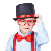 Tuxedo Tophat Red Trim Kids | Costume-Shop.com - image 3