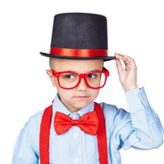 Tuxedo Tophat Red Trim Kids | Costume-Shop.com - image 4