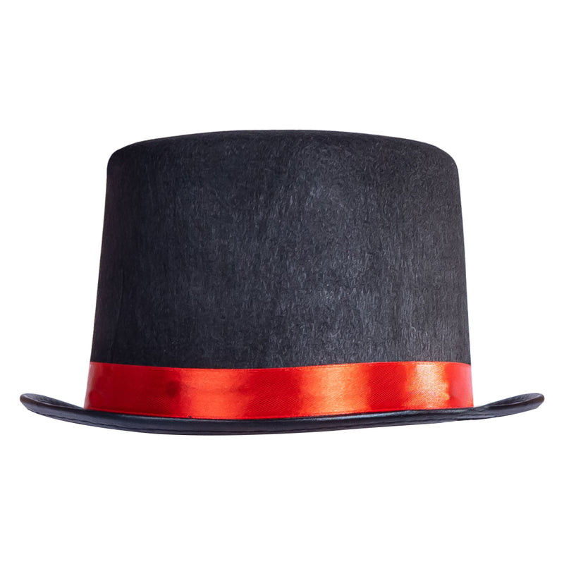 Tuxedo Tophat Red Trim Kids | Costume-Shop.com - image 1