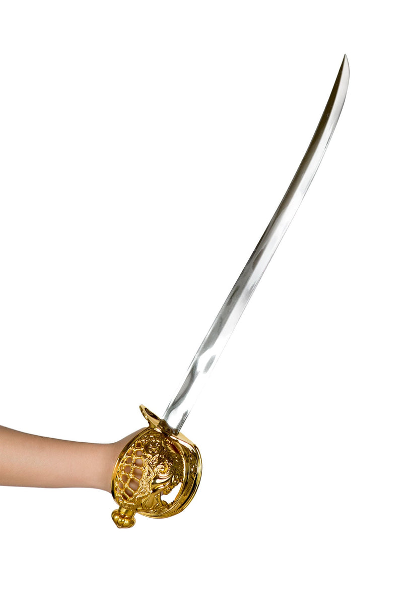 Swashbuckling Pirate Sword | Costume-Shop.com - Silver/Gold / O/S - image 1
