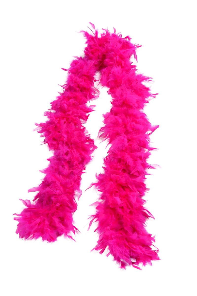 72" Feathered Boa | Costume-Shop.com - Hot Pink / O/S - image 1