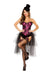 4826 - Roma Costume 3pc Burlesque Girl