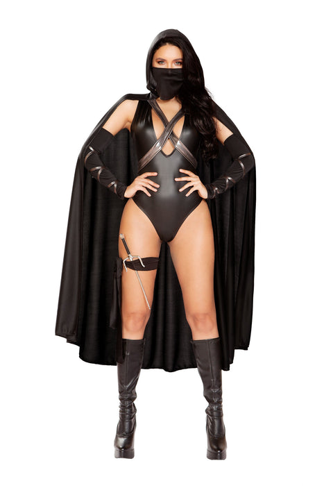 Sexy Ninja Villain Costume - Stealth and Seduction in the Shadows! 🖤🔪