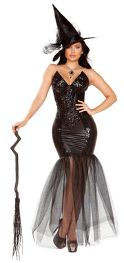 Sexy Witch Evil Spell Costume - Small - image 1